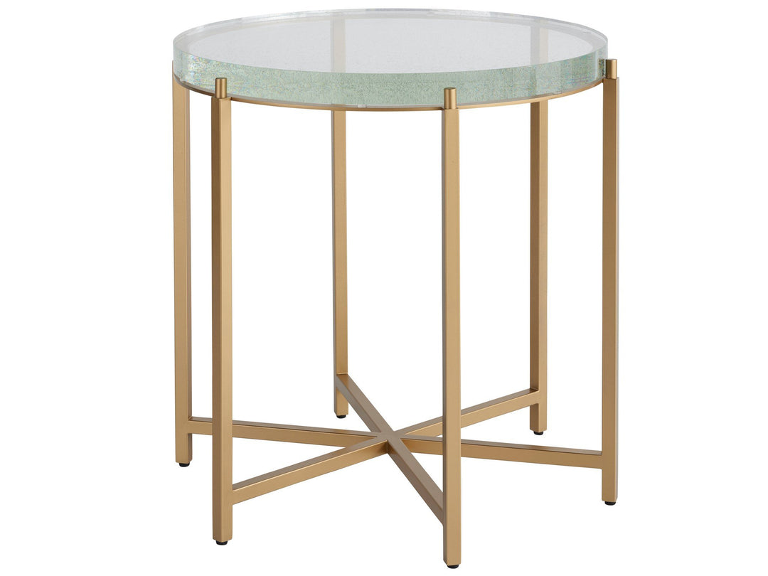 Love Joy Bliss Round End Table - AmericanHomeFurniture