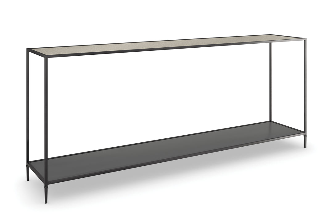 American Home Furniture | Caracole - Classic Smoulder Console Table