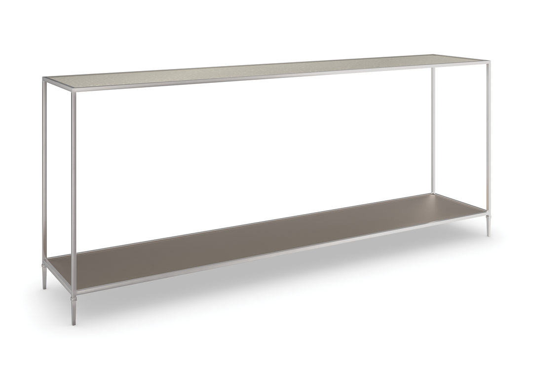 American Home Furniture | Caracole - Classic Shimmer Console Table