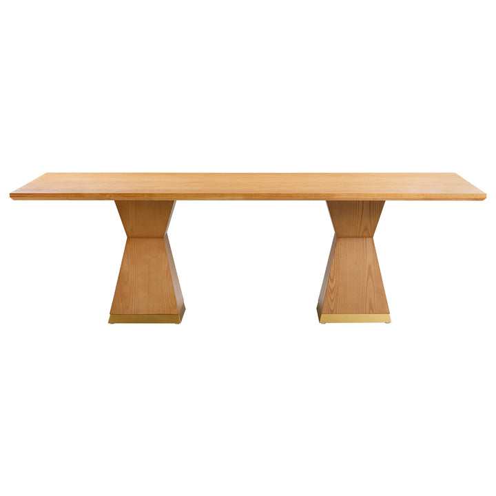 American Home Furniture | TOV Furniture - Nolan Natural Wood Dining Table