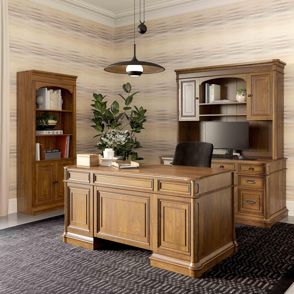 American Home Furniture | TOV Furniture - Roanoke Cherry Executive Desk
