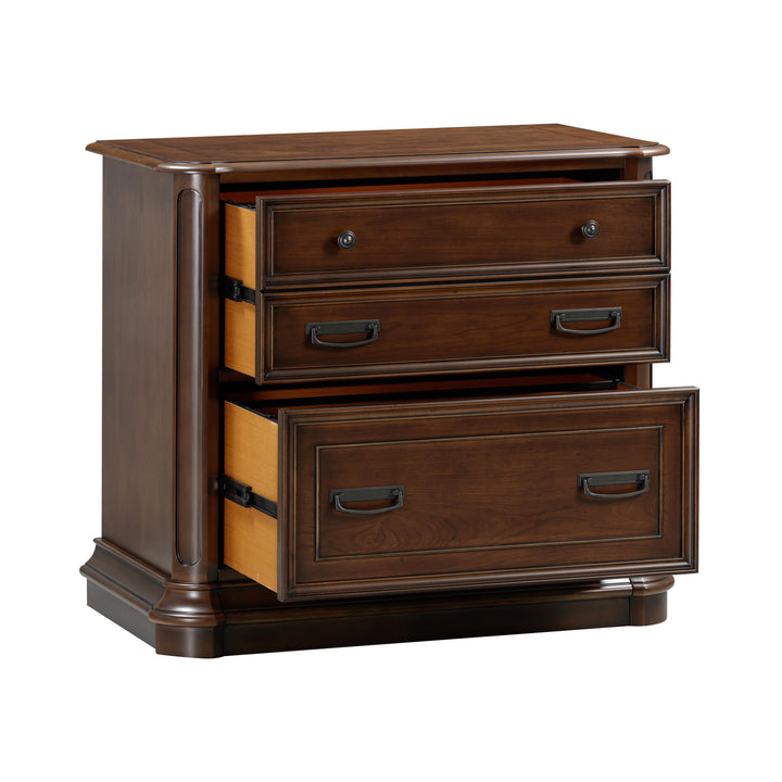 American Home Furniture | TOV Furniture - Roanoke Cherry File Cabinet