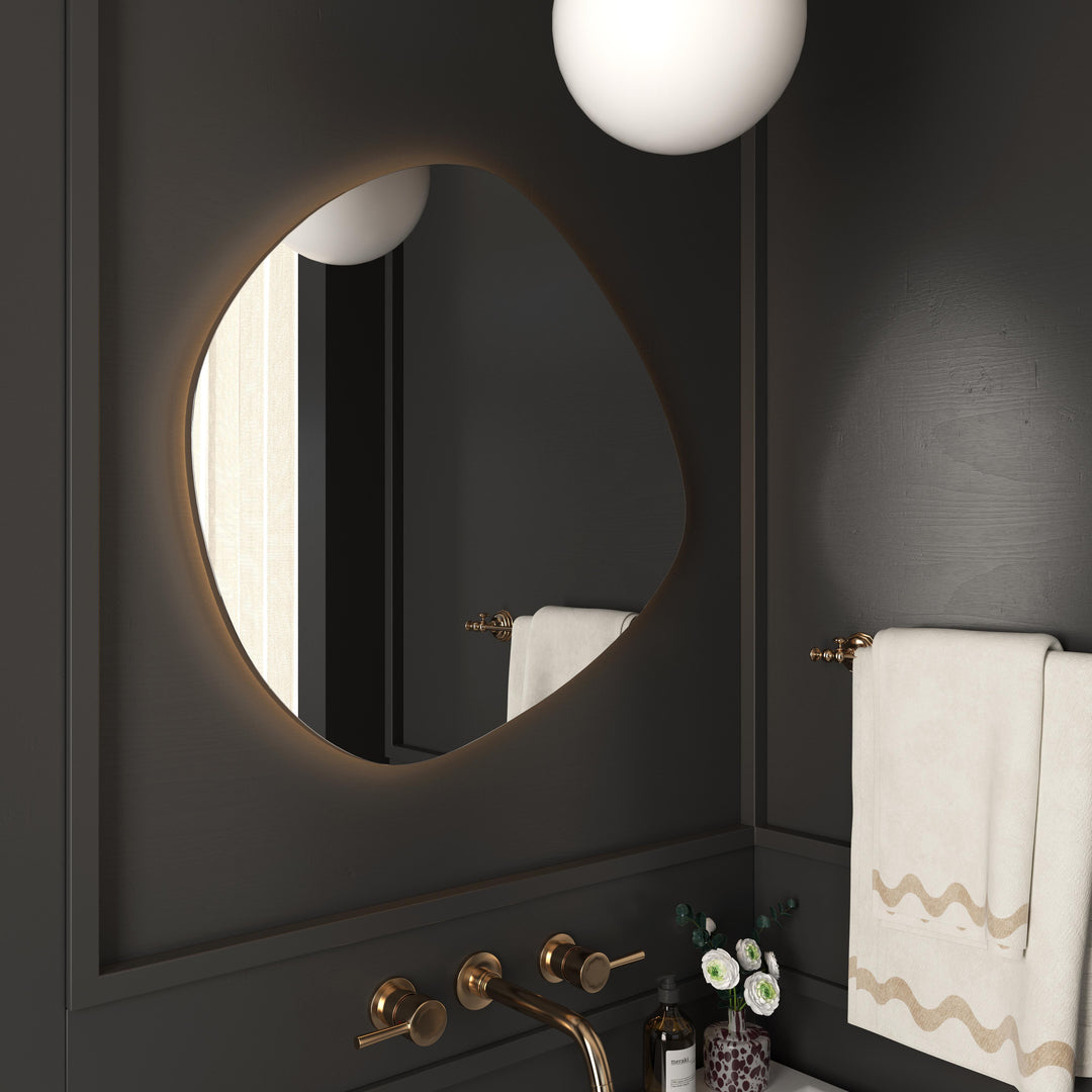 American Home Furniture | TOV Furniture - Phoebe LED Wall Mirror