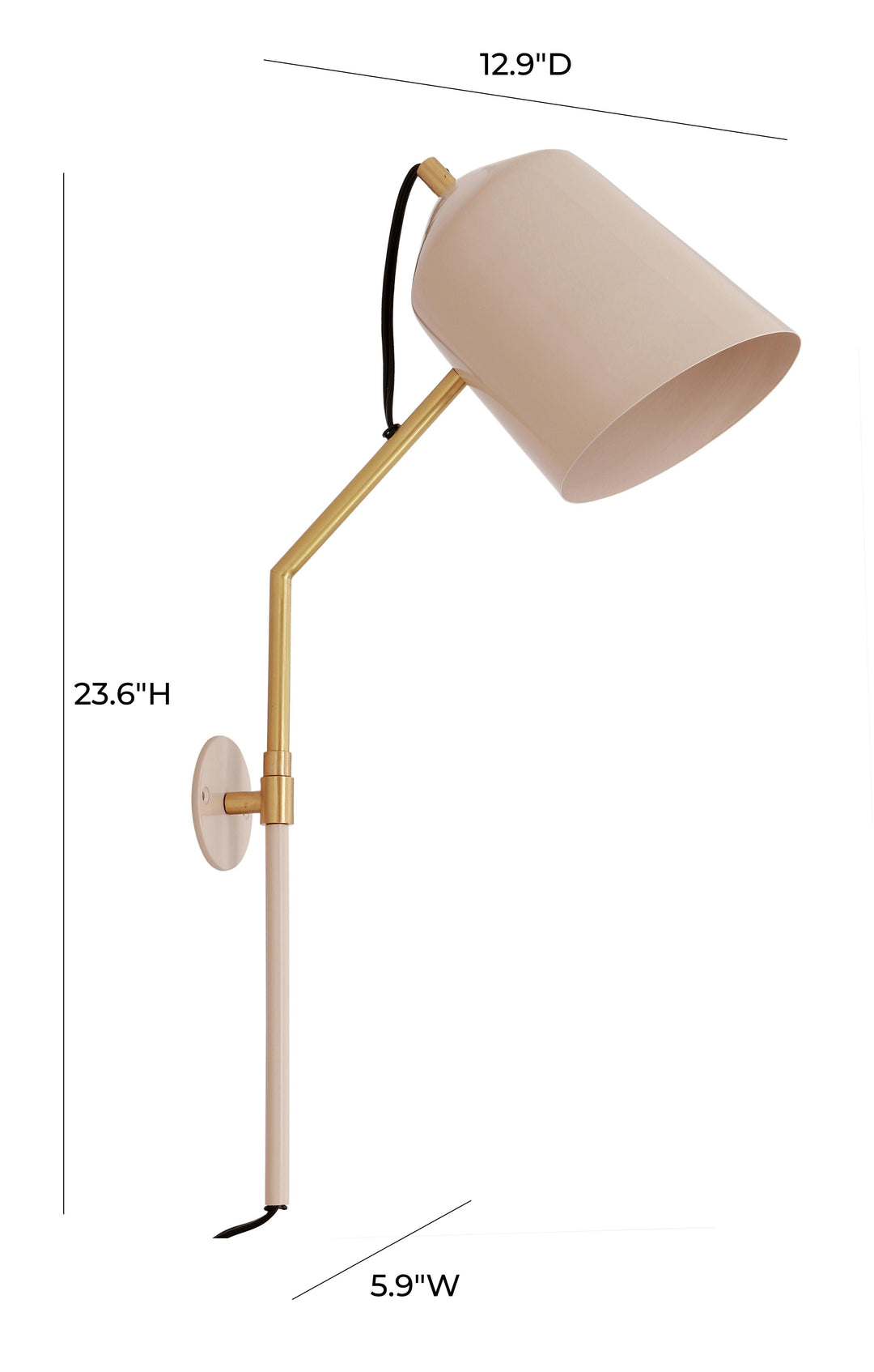 American Home Furniture | TOV Furniture - Zaphire Wall Sconce