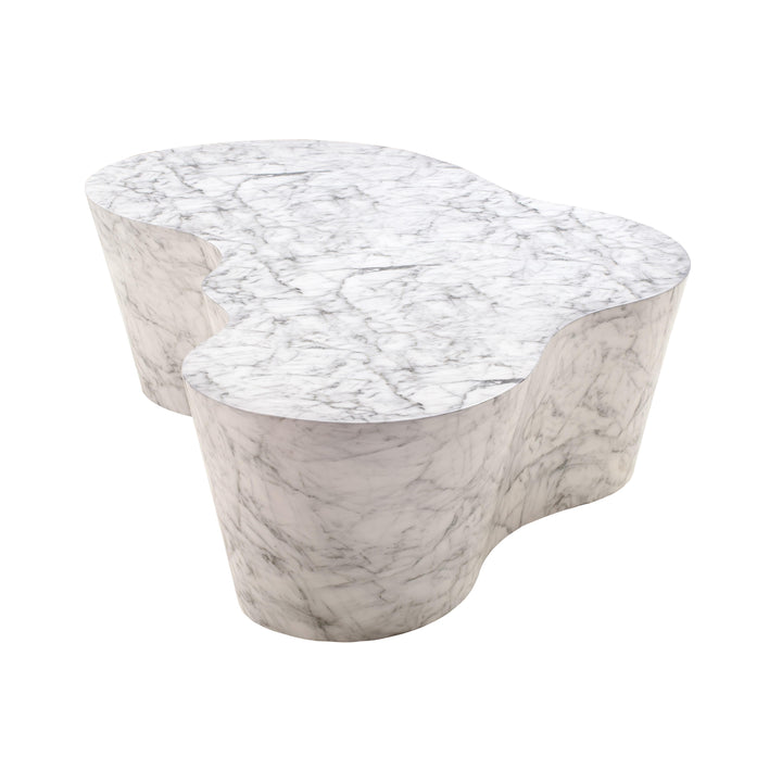 American Home Furniture | TOV Furniture - Slab Marble Coffee Table
