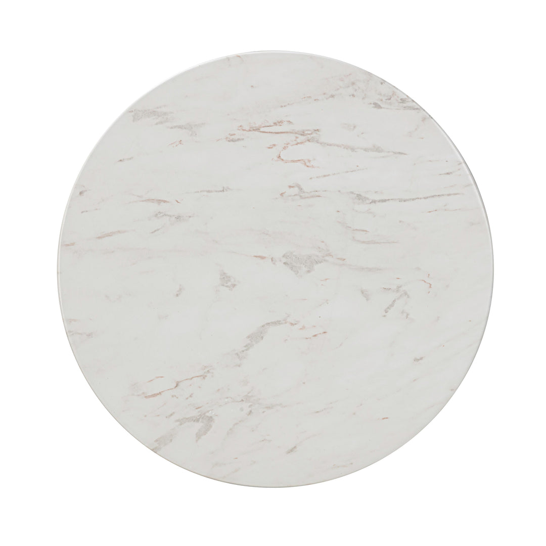 American Home Furniture | TOV Furniture - Chip Marble Print Indoor / Outdoor Side Table
