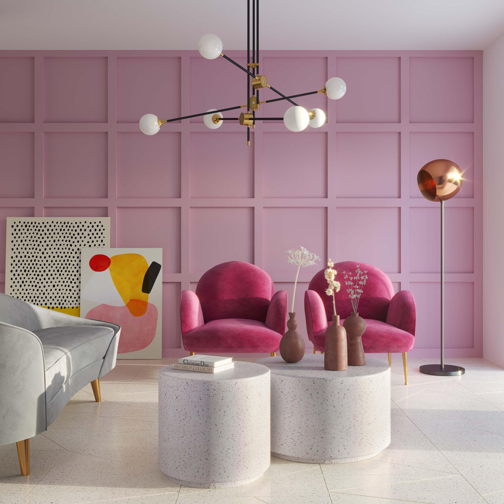 American Home Furniture | TOV Furniture - Terrazzo Light Speckled Coffee Table