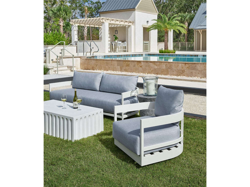 Outdoor South Beach Swivel Lounge Chair - AmericanHomeFurniture