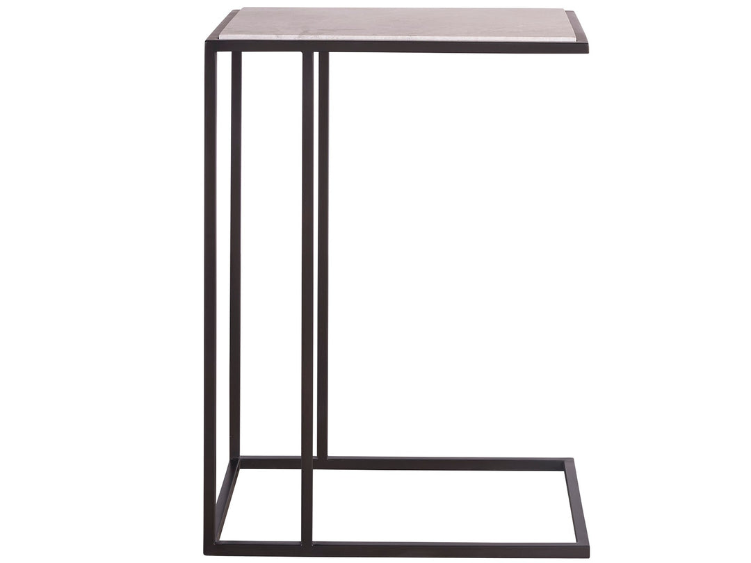 Coalesce Metal and Stone Drink Table - AmericanHomeFurniture