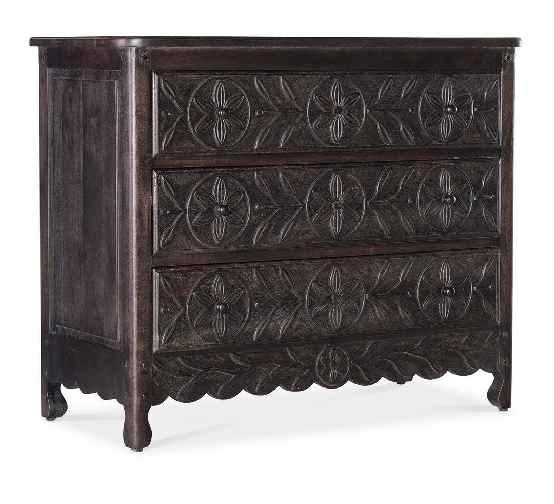 American Home Furniture | Hooker Furniture - Commerce and Market Flora Three-Drawer Chest