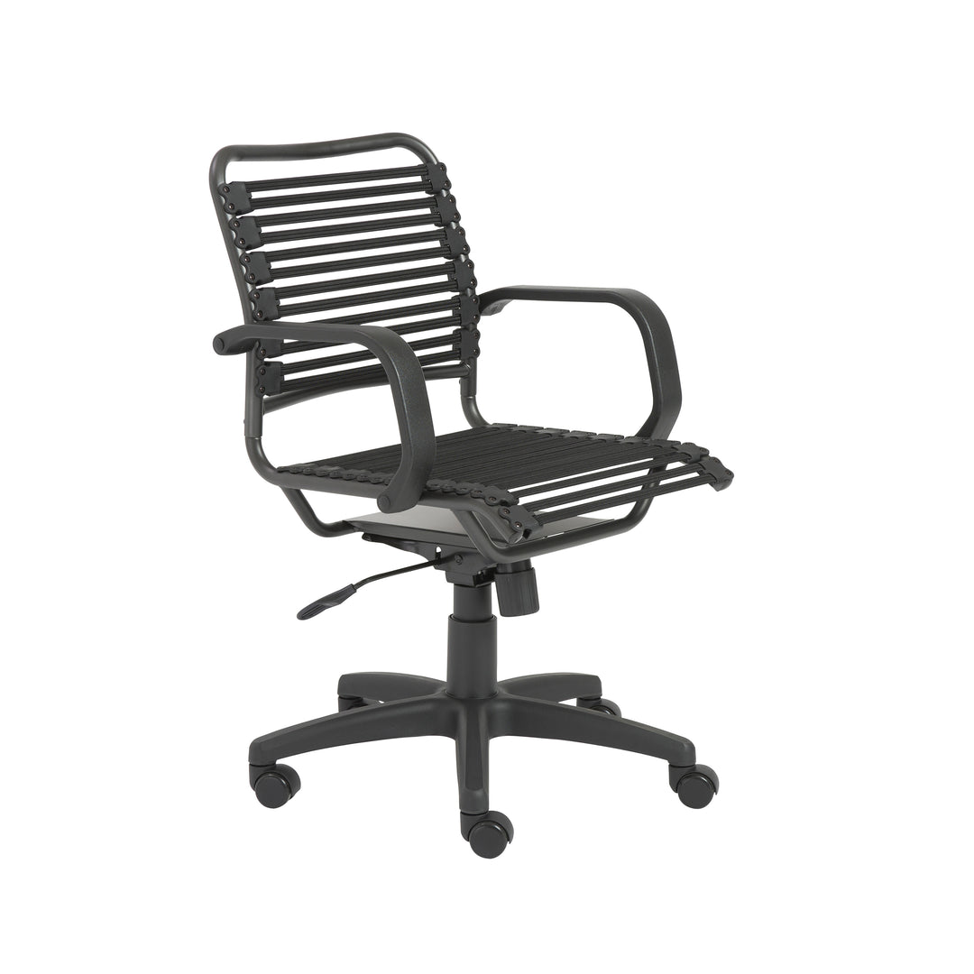 American Home Furniture | Euro Style - Bungie Flat Mid Back Office Chair