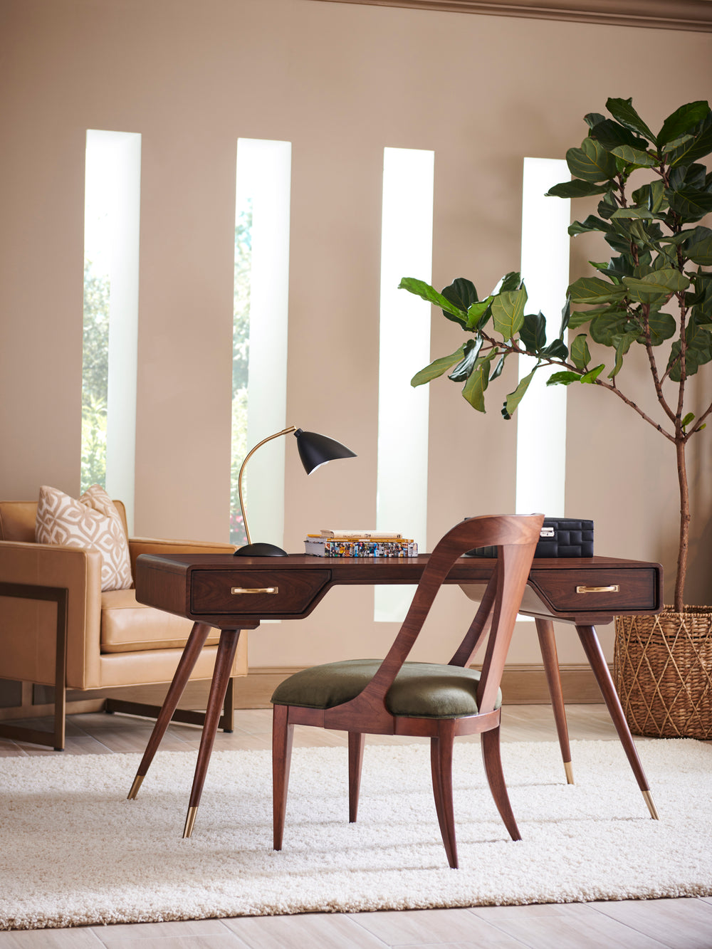American Home Furniture | Sligh  - Studio Designs Cassina Writing Desk