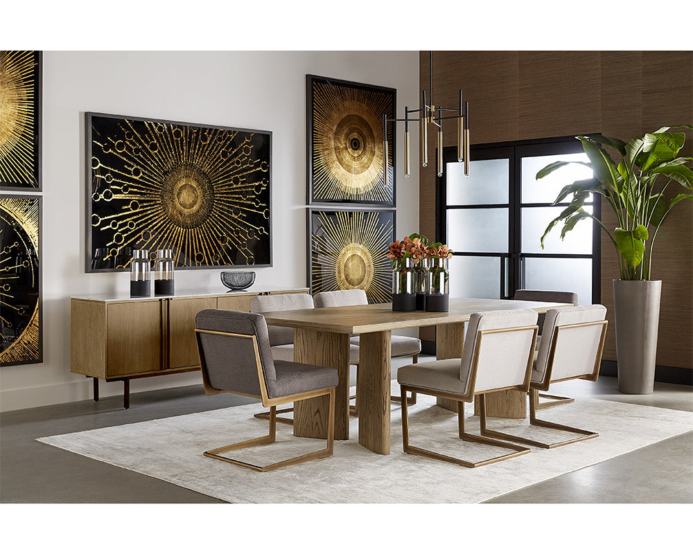 American Home Furniture | Sunpan - Hewitt Chandelier - Large