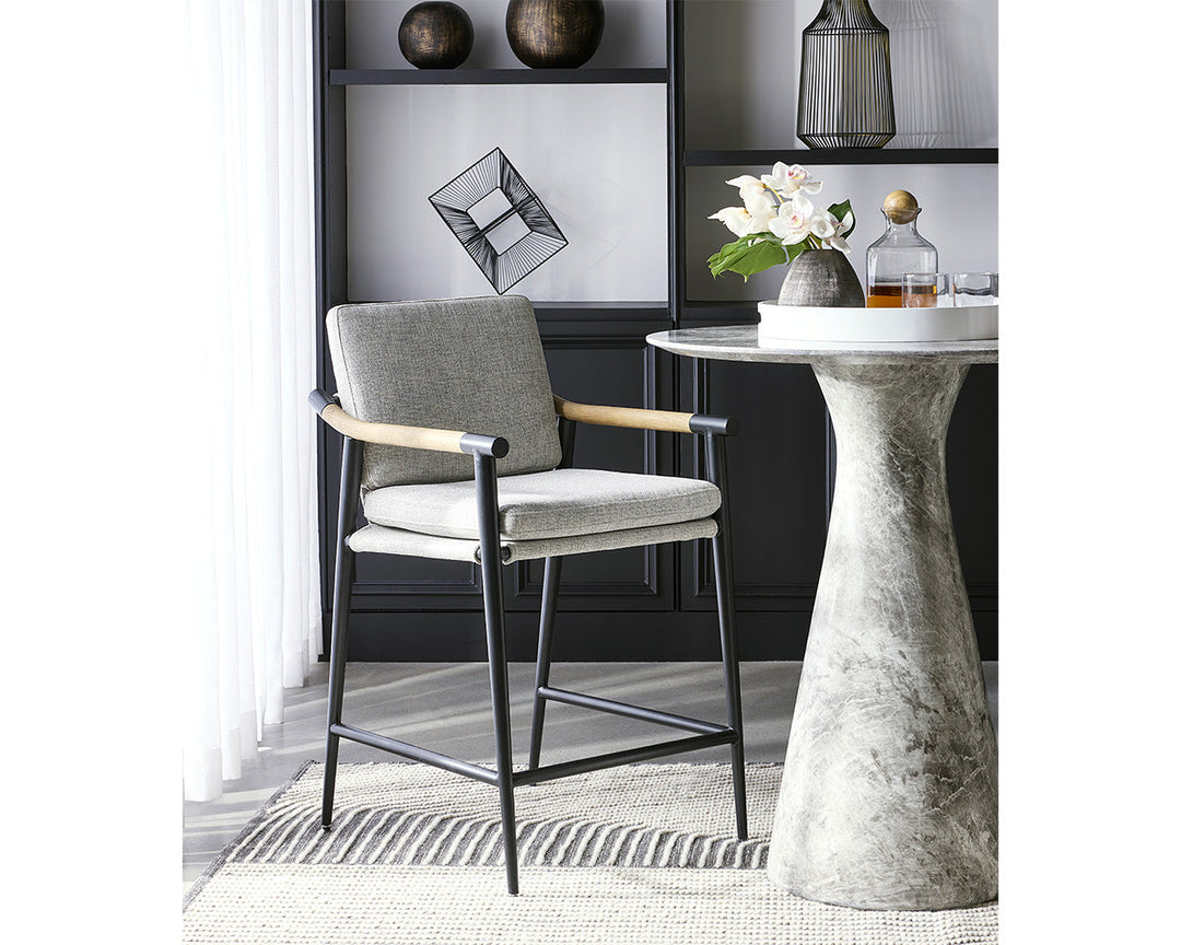 American Home Furniture | Sunpan - Shelburne Counter Table 