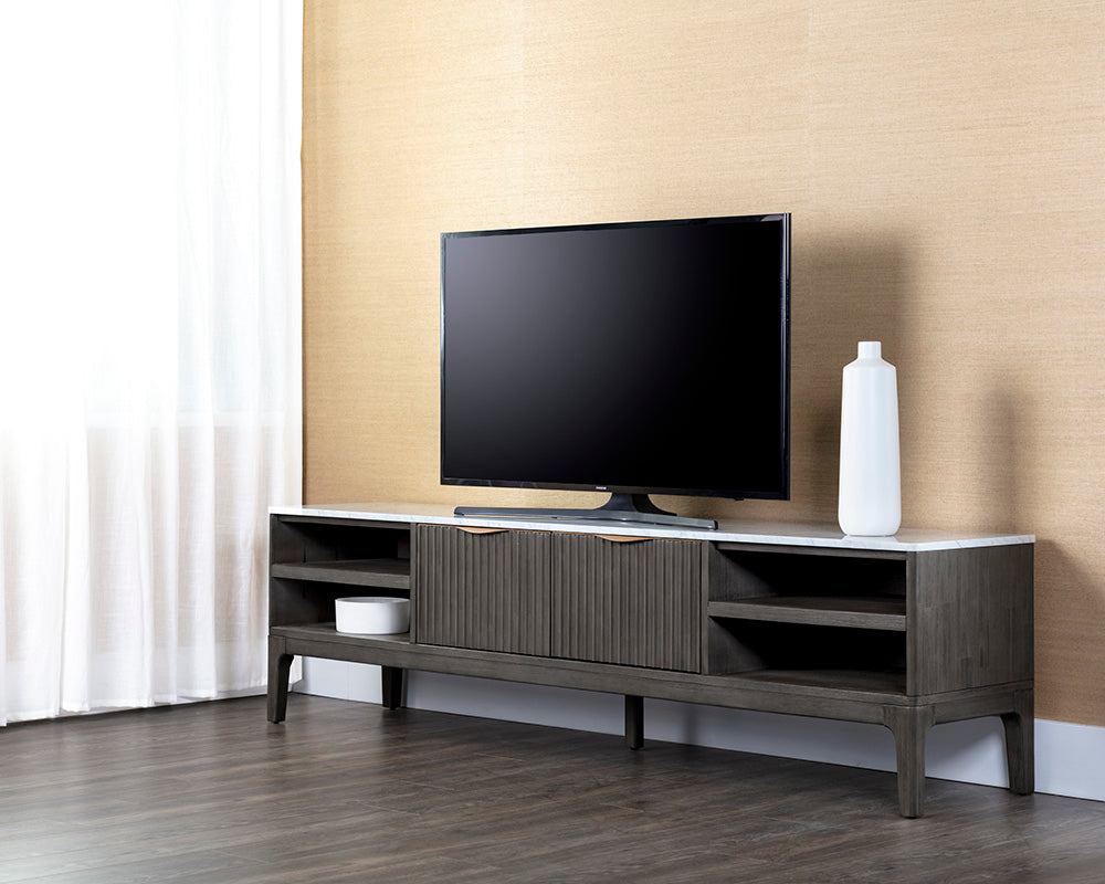 American Home Furniture | Sunpan - Keldon Media Console And Cabinet