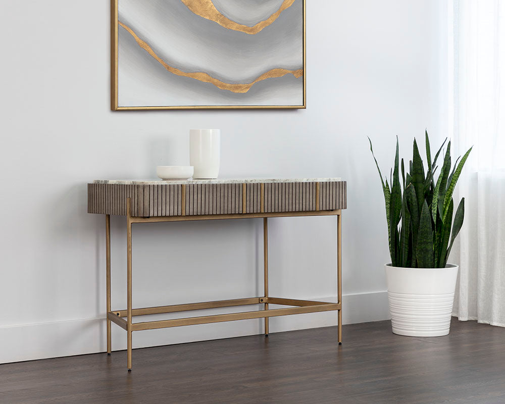 American Home Furniture | Sunpan - Mauro Console Table