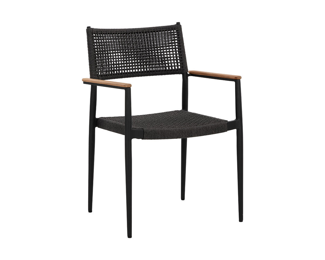 Nava Stackable Dining Armchair  - Set of 2 - AmericanHomeFurniture