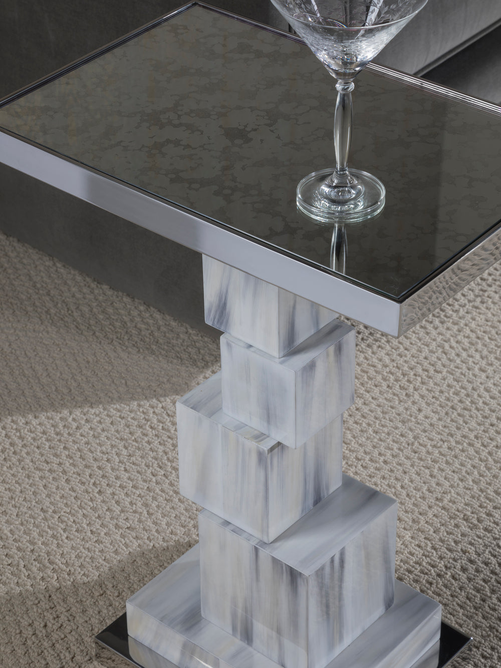 American Home Furniture | Artistica Home  - Signature Designs Touche Rectangular Spot Table