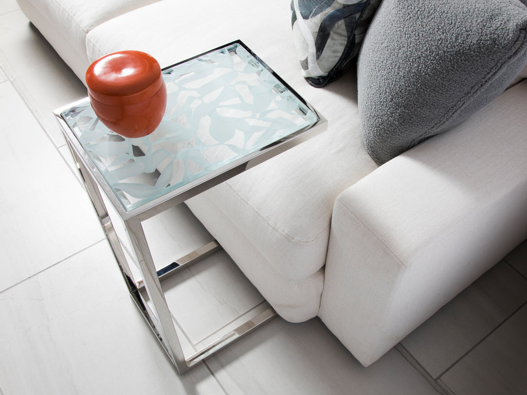 American Home Furniture | Artistica Home  - Signature Designs Snowscape Spot Table