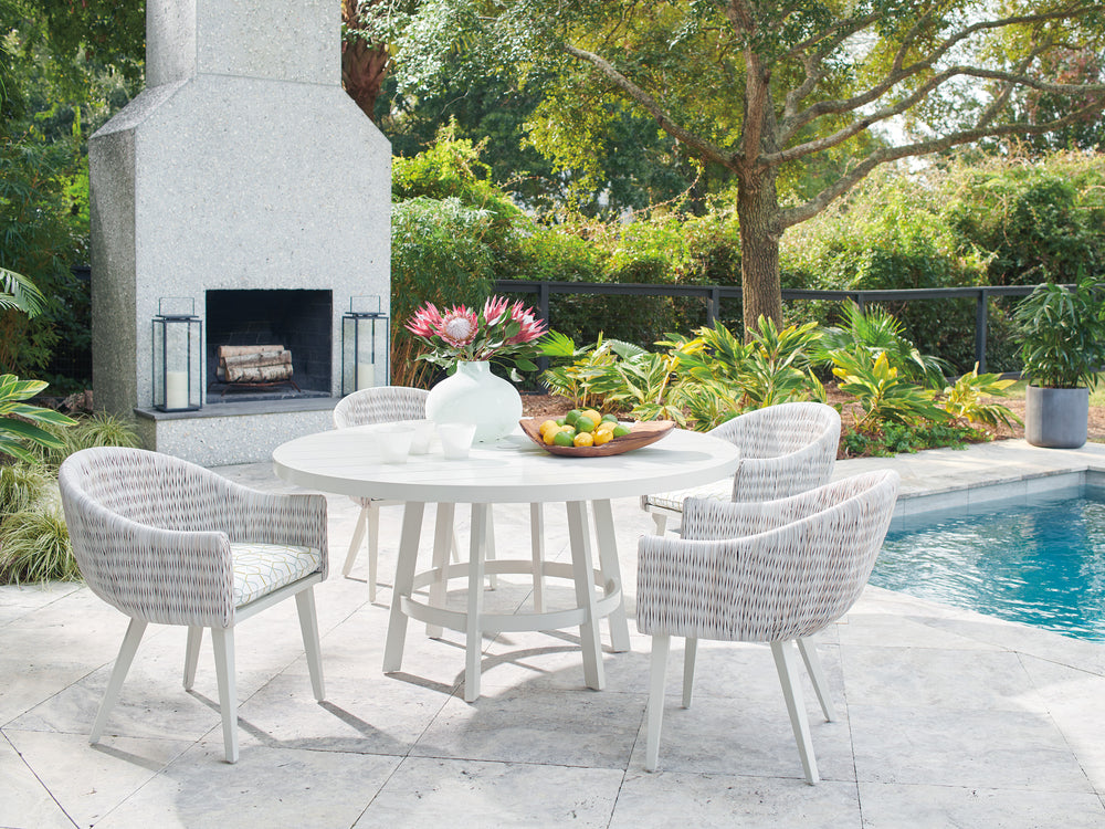 American Home Furniture | Tommy Bahama Outdoor  - Seabrook Round Dining Table