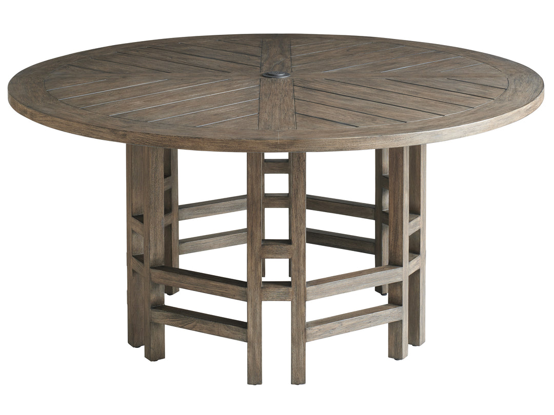 American Home Furniture | Tommy Bahama Outdoor  - La Jolla Round Dining Table