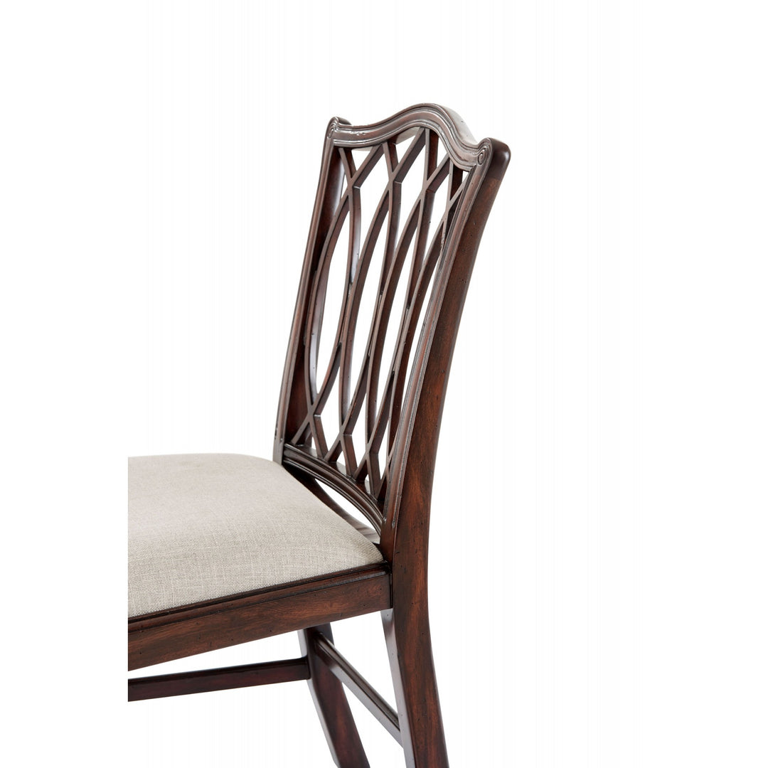 The Trellis Dining Chair - Set of 2 - Theodore Alexander - AmericanHomeFurniture
