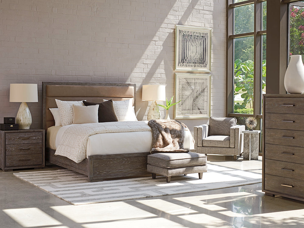 American Home Furniture | Lexington - Santana Gramercy Upholstered Bed