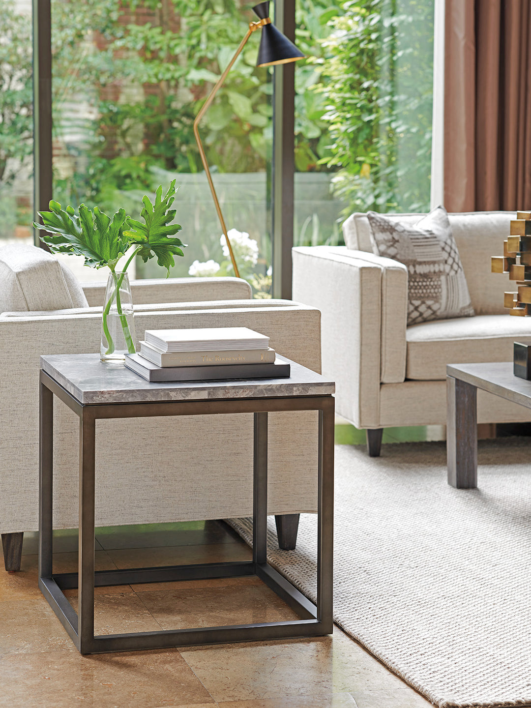 American Home Furniture | Lexington  - Santana Proximity Square End Table