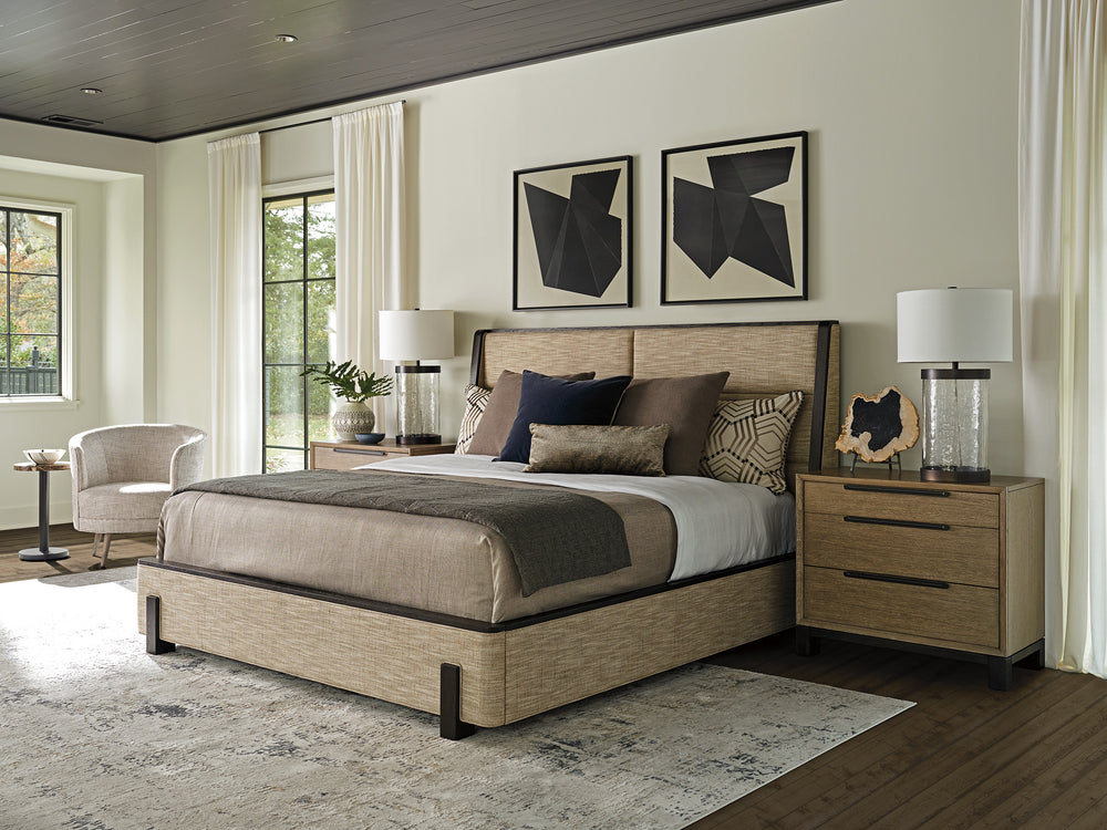 American Home Furniture | Lexington - Zanzibar Barcelona Upholstered Bed
