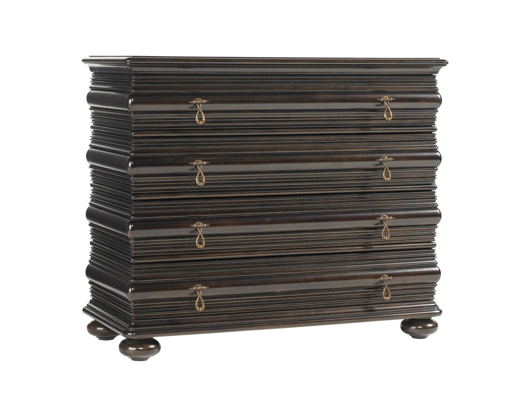 American Home Furniture | Tommy Bahama Home  - Royal Kahala Black Sands Night Chest