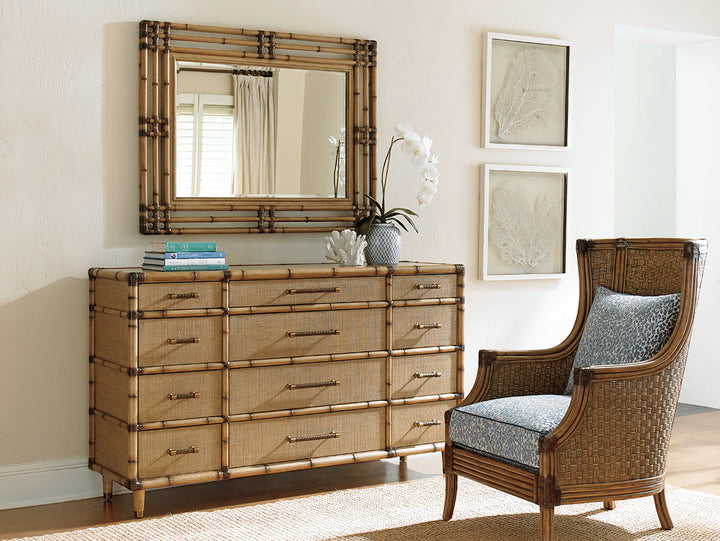 American Home Furniture | Tommy Bahama Home  - Twin Palms Savana Mirror