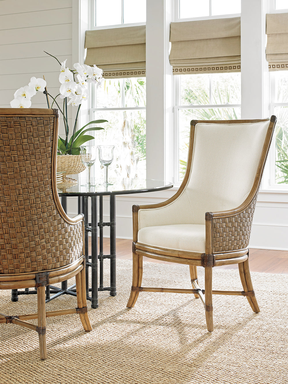 American Home Furniture | Tommy Bahama Home  - Twin Palms Balfour Host Chair