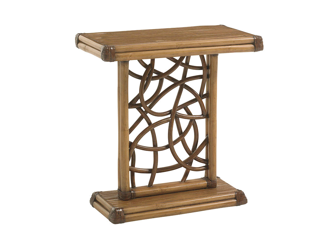 American Home Furniture | Tommy Bahama Home  - Twin Palms Angler Accent Table