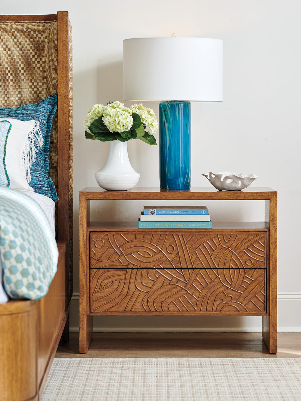 American Home Furniture | Tommy Bahama Home  - Palm Desert Redlands Nightstand