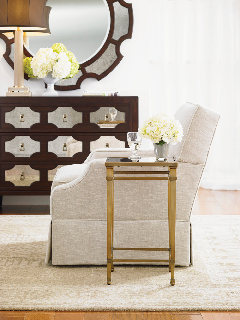 American Home Furniture | Lexington  - Kensington Place Coville Metal Accent Table