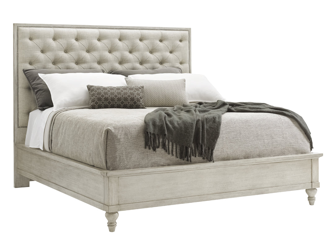 American Home Furniture | Lexington - Oyster Bay Sag Harbor Tufted Upholstered Bed