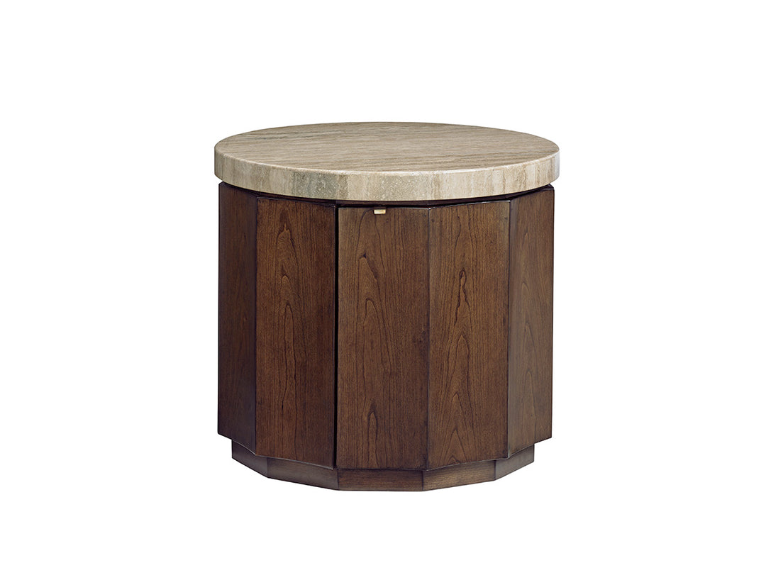 American Home Furniture | Lexington  - Laurel Canyon Glendora Drum Table