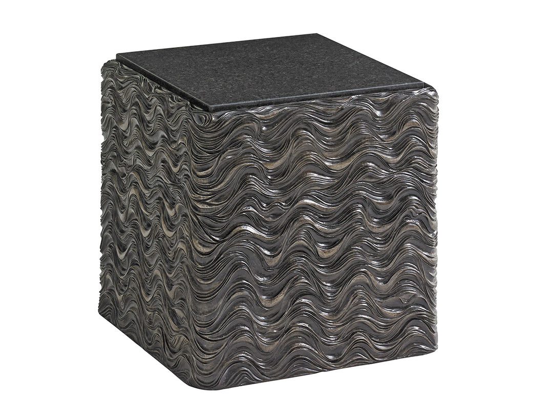 American Home Furniture | Lexington  - Shadow Play Talk Of The Town Cube End Table