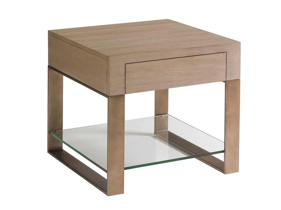 American Home Furniture | Lexington  - Shadow Play Empire Square End Table