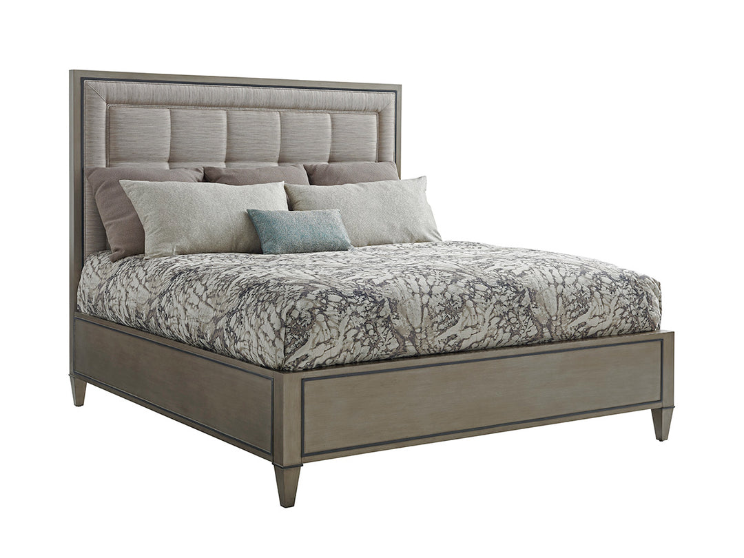 American Home Furniture | Lexington - Ariana St. Tropez Upholstered Panel Bed
