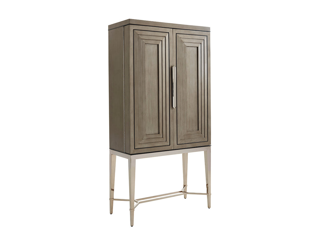 American Home Furniture | Lexington  - Ariana Cheval Bar Cabinet