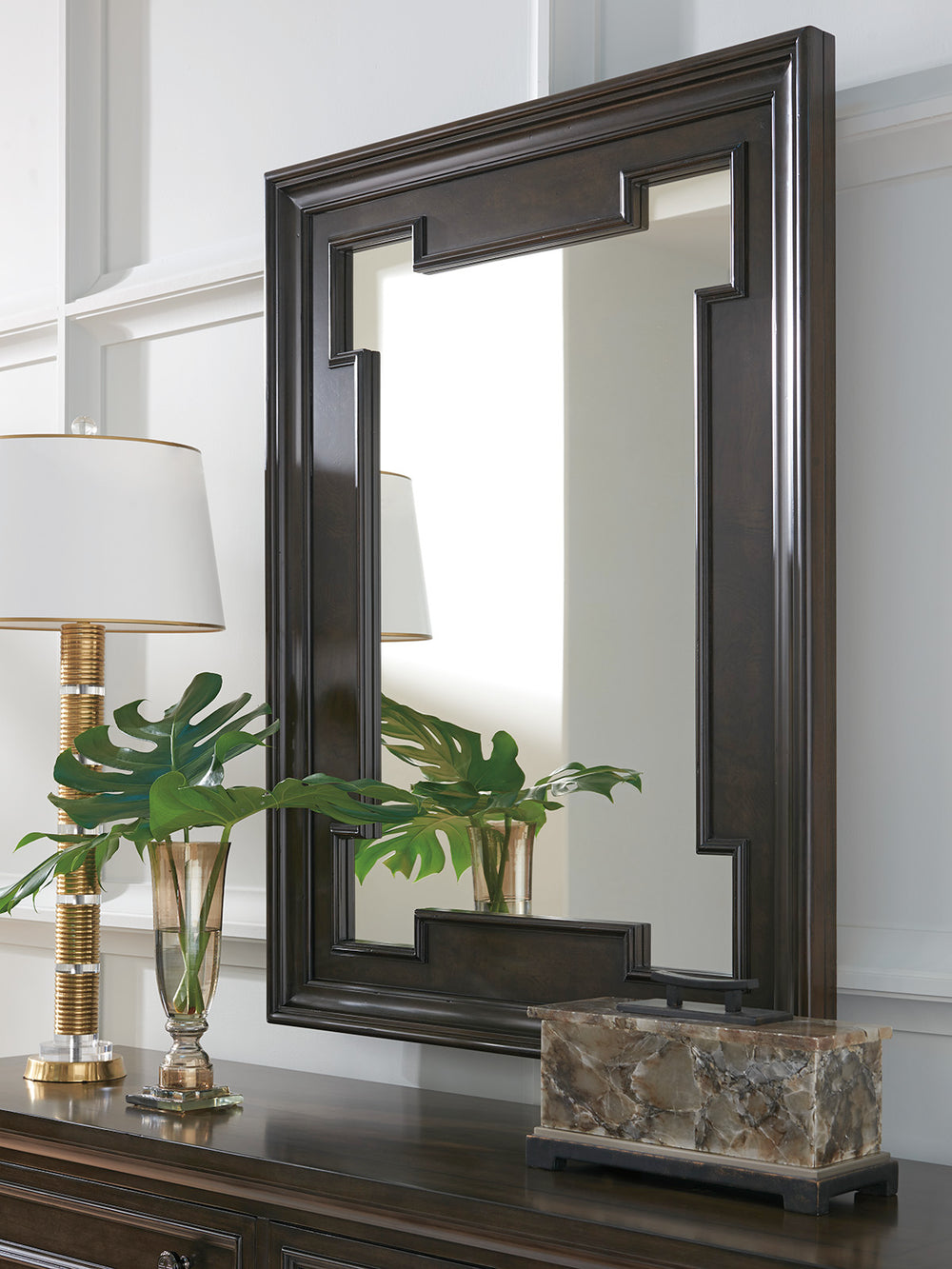 American Home Furniture | Barclay Butera  - Brentwood Highwood Rectangular Mirror
