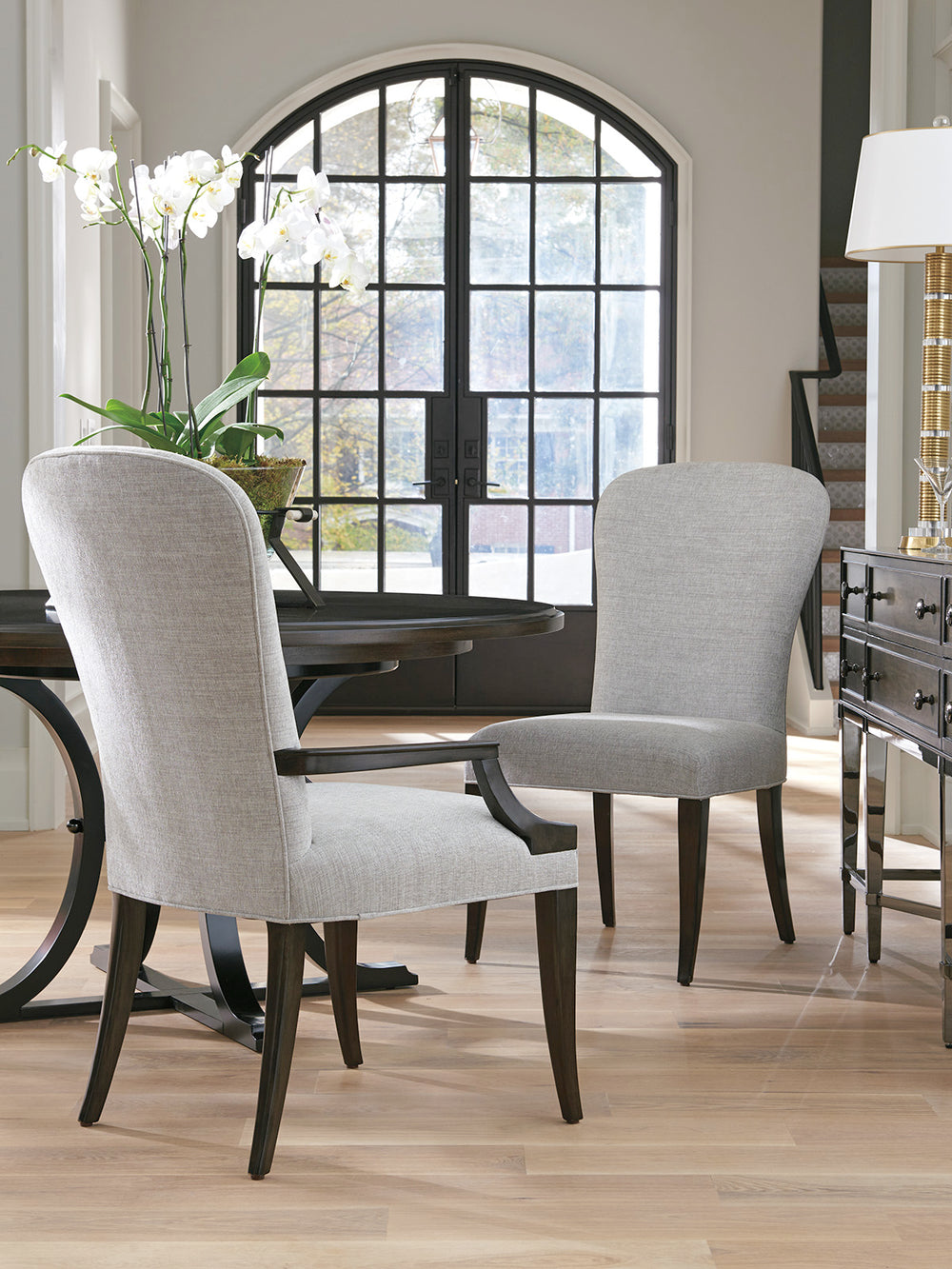 American Home Furniture | Barclay Butera  - Brentwood Schuler Upholstered Arm Chair
