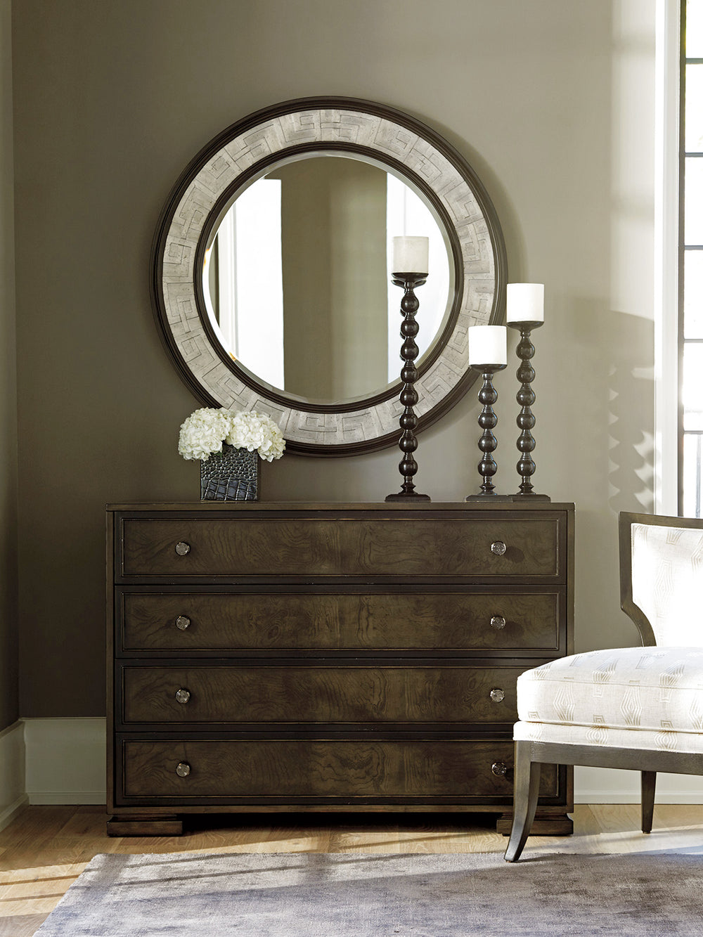 American Home Furniture | Barclay Butera  - Brentwood Westside Hall Chest