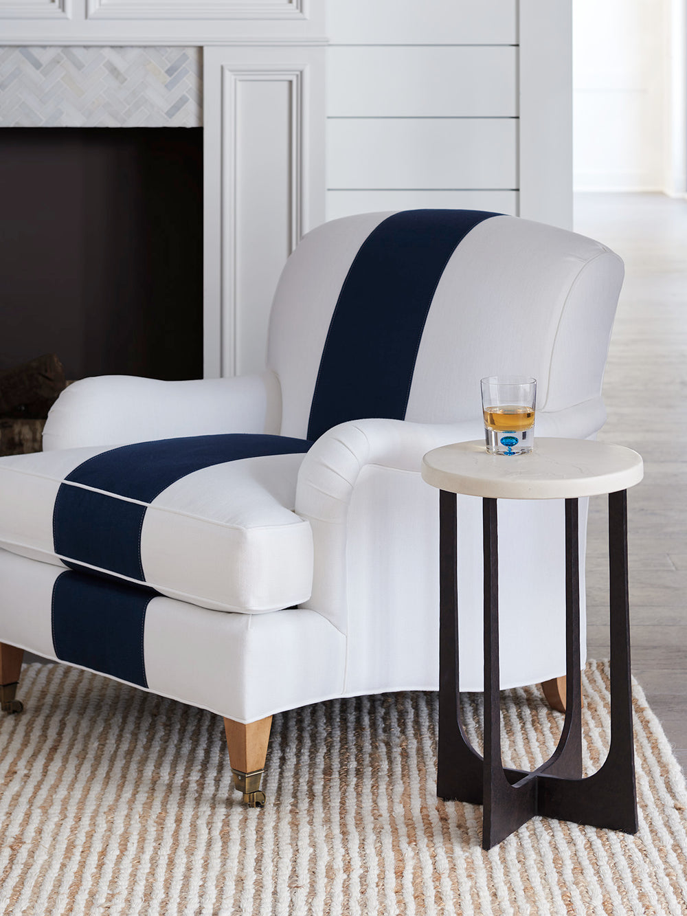 American Home Furniture | Barclay Butera  - Newport Breakwater Accent Table