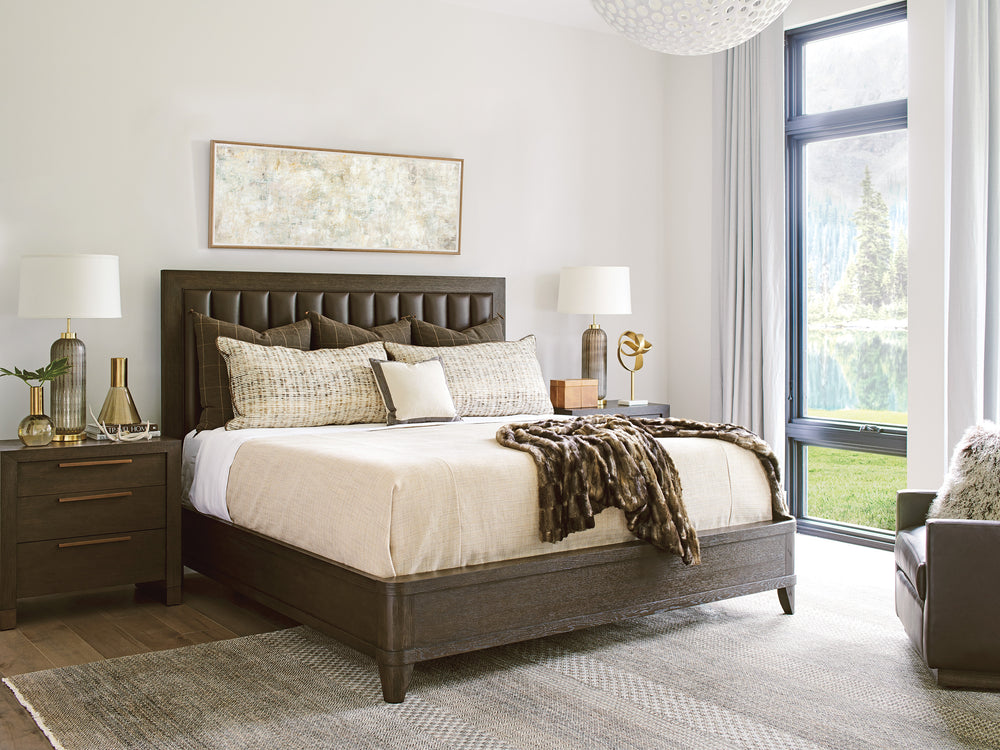 American Home Furniture | Barclay Butera  - Park City Talisker Upholstered Bed