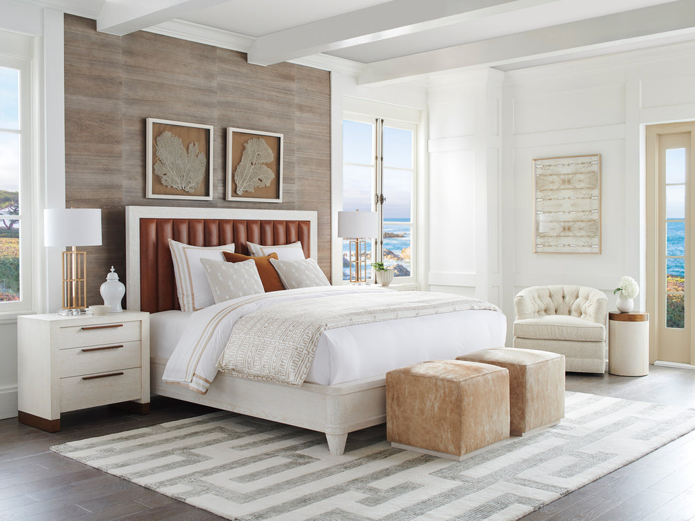 American Home Furniture | Barclay Butera  - Carmel Cambria Upholstered Bed