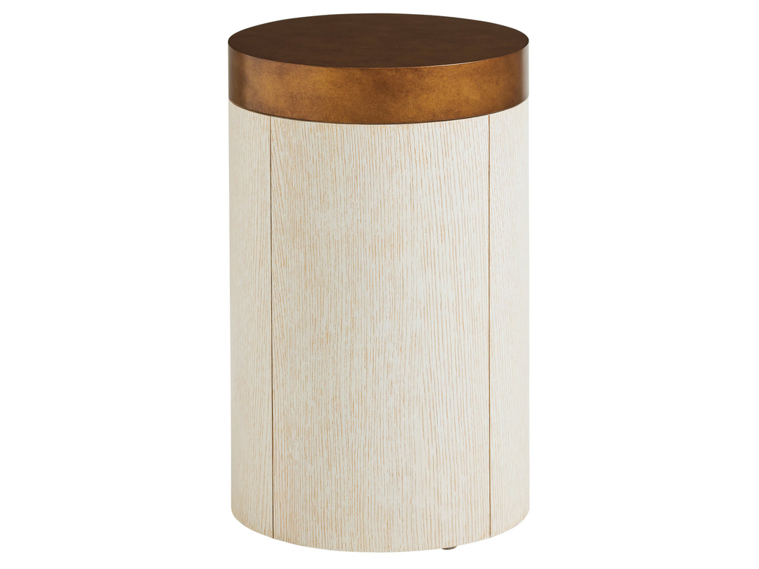 American Home Furniture | Barclay Butera  - Carmel Crest Round End Table
