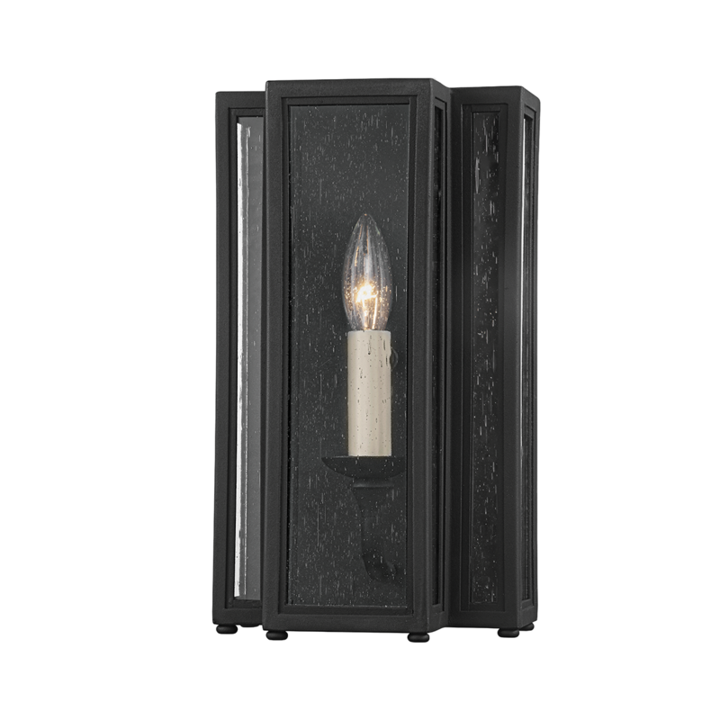 LEOR 1 LIGHT SMALL EXTERIOR WALL SCONCE - Troy Standard - AmericanHomeFurniture