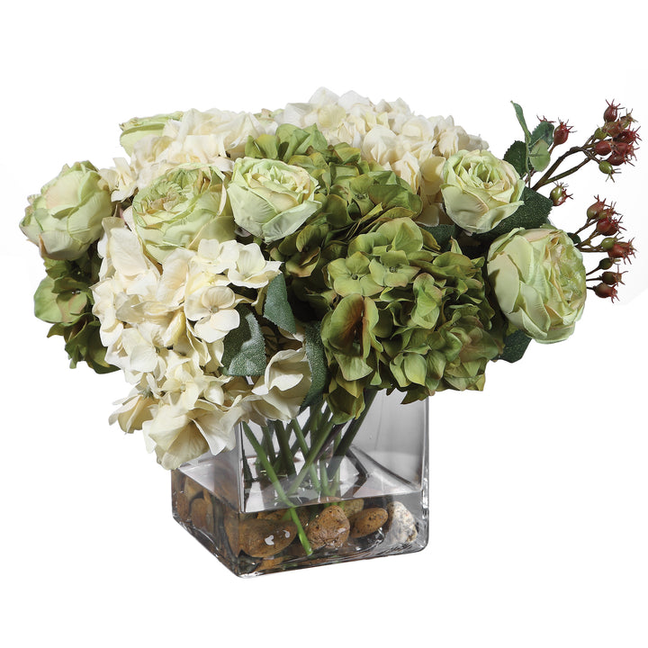 Cecily Hydrangea Bouquet - AmericanHomeFurniture